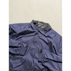 Footjoy Dryjoys Jacket Mens XL Blue Full Zip Long Sleeve Wind Rain Pullover